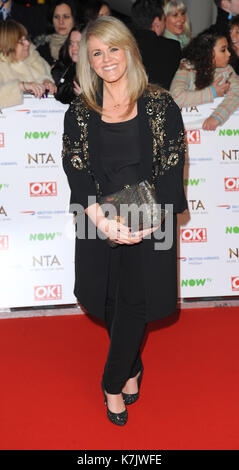 Photo Must Be Credited ©Kate Green/Alpha Press 079965 20/01/2016 Sally Lindsay National Television Awards 2016  at the O2 London Stock Photo