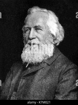 ERNST HAECKEL (1834-1919) German biologist, physician,naturalist Stock Photo