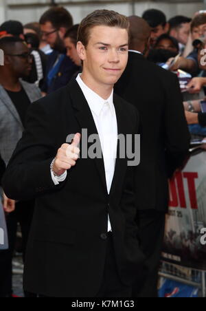 'Detroit' - European film premiere at the Curzon Mayfair - Arrivals  Featuring: Will Poulter Where: London, United Kingdom When: 16 Aug 2017 Credit: WENN.com Stock Photo