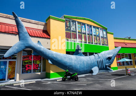 Giant Shark Store Entrance, Garden City Beach, South Carolina