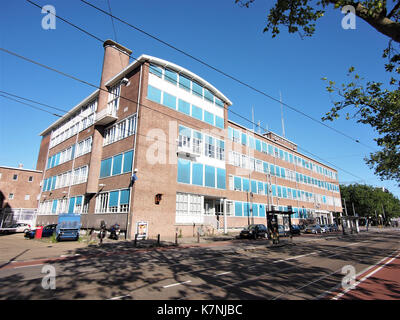 Elandsgracht 117, Marnixstraat 260-262, Hoofdbureau van politie Amsterdam foto 3 Stock Photo