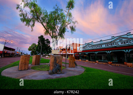Waltzing Matilda Centre, Winton, Western Queensland Stock Photo