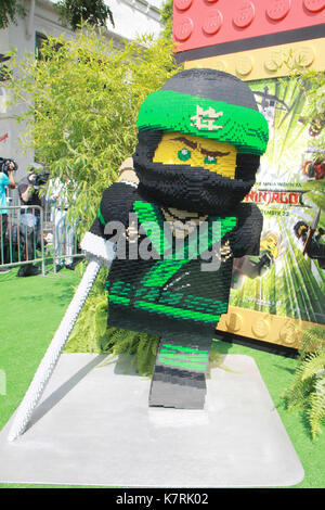 Atmosphere  09/16/2017 'The Lego Ninjago Movie' Premiere held at the Regency Village Theatre in Westwood, CA  Photo: Cronos/Hollywood News Stock Photo