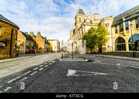 Gothic architecture of Northampton Guildhall building, England. Stock Photo