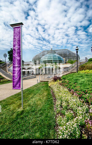 Phipps Conservatory and Botanical Gardens, Pittsburgh, Pennsylvania, USA Stock Photo