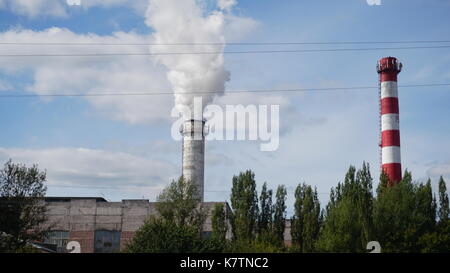 Sugar refinery industrial - Kursk , Europe 4 k Stock Photo