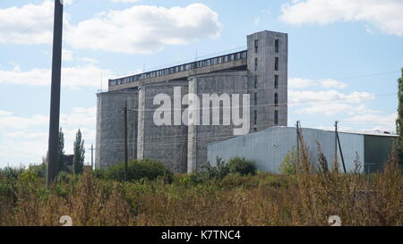 Sugar refinery industrial - Kursk , Europe 4 k Stock Photo