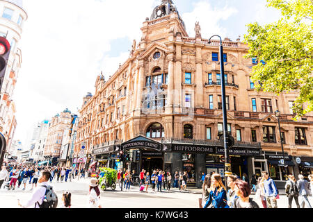 Hippodrome Casino London, Hippodrome Casino, Cranbourn Street, Leicester Square, London WC2H, United Kingdom, Hippodrome London, Hippodrome building Stock Photo