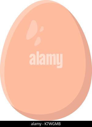 egg vector symbol icon design. Beautiful illustration isolated on white background Stock Vector