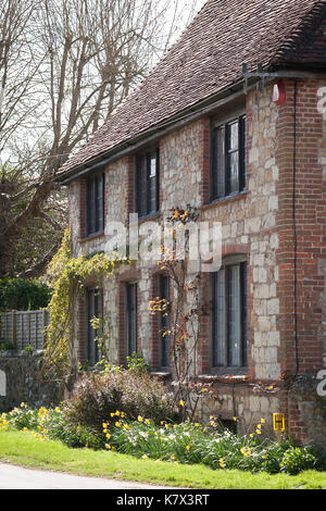 House in Storrington, West Sussex, United Kingdom Stock Photo