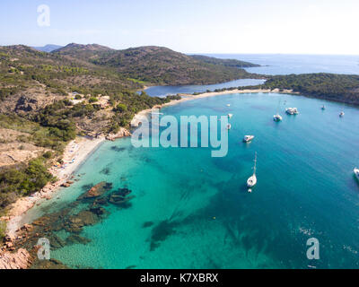 Corsica, people wading at beach Stock Image | paa020000001 