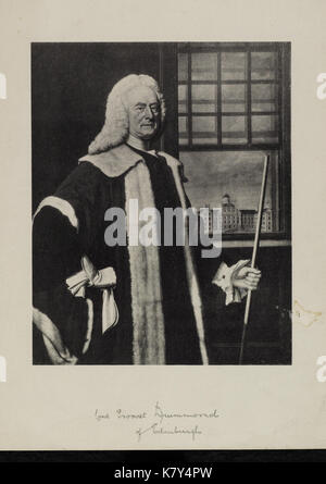 A historical Jacobite broadside from the 18th century, depicting John ...