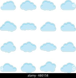 Cloud icon Stock Vector