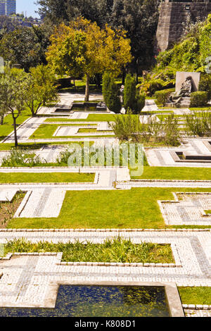 Jardim dos Sentimentos (Garden of Feelings) in Crystal Palace gardens ,Porto, Portugal Stock Photo