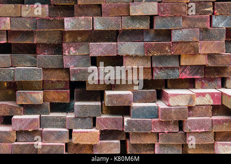 Group of Timber before do the next process Stock Photo