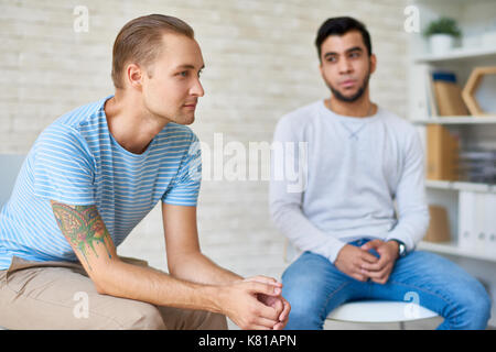 Productive Group Therapy Stock Photo