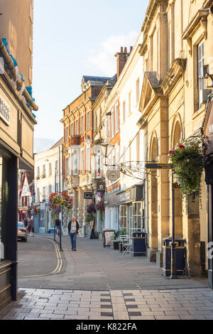 Market Place from Little Brittox, Devizes, Wiltshire, England, United Kingdom Stock Photo