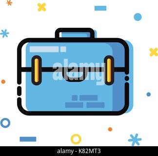 Line art flat Style. Application development, business and information. Vector icons and elements collection. Finance Concept. Stock Vector