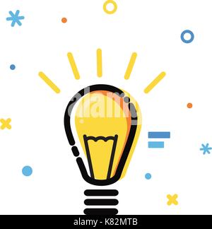 Line art flat Style. Application of idea, development, business and information. Vector icons and elements collection. Finance Concept. Stock Vector