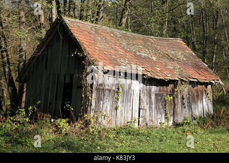 Scheune, barn Stock Photo