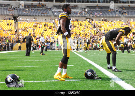 Antonio Brown Battles Xavier Rhodes!, Vikings vs. Steelers