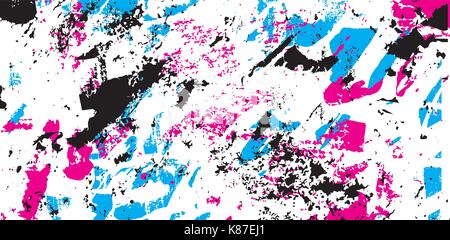 Grunge background colors texture Stock Vector