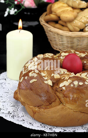 Easter table Stock Photo