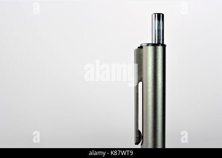 An close up image of a isolated pen, ballpoint Stock Photo