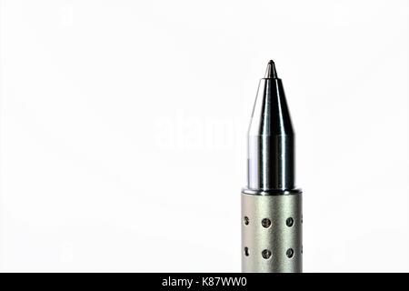 An close up image of a isolated pen, ballpoint Stock Photo