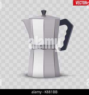 Traditional Filter Coffee Maker. Modern vintage elements