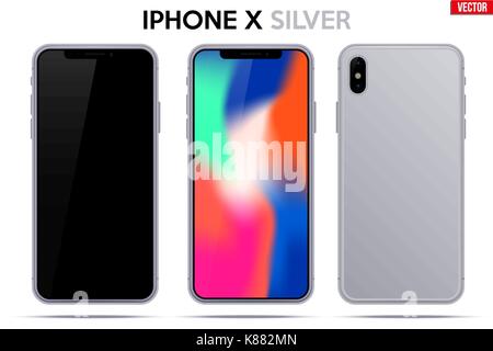 New model IPhone X Stock Vector