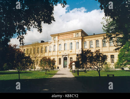 ROYAL LIBRARY in Humlegården Stockholm 2009 has collect and preserves printing matter since 1661 Stock Photo