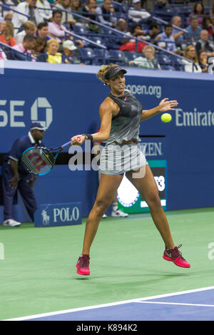 Madison Keys (USA) competing at the 2017 US Open Tennis Championships Stock Photo