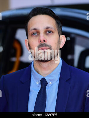 Dynamo attending the World Premiere of Kingsman: The Golden Circle, at Cineworld in Leicester Square, London. Picture Date: Monday 18 September. Photo credit should read: Ian West/PA Wire Stock Photo