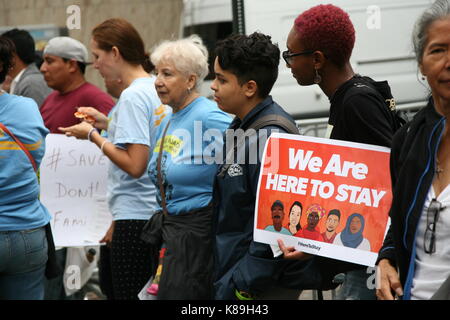 New York, USA. 18th Sep, 2017. The 72nd. Regular Session of the UN General Assembly (UNGA 72) convened at UN Headquarters on Tuesday, 12 September 2017 and will run to 19 September 2018. Heavy security has restricted protests and marchers to several blocks away from the UN building on New Yorks' First Avenue. Credit: G. Ronald Lopez /DigiPixsAgain.us/Alamy Live News Stock Photo