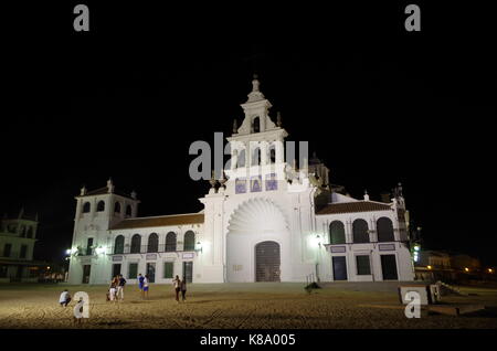 Church of the virgin of El Rocio. Andalusia, Spain Stock Photo