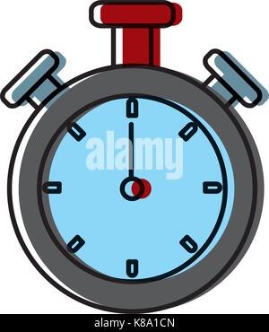 Timer isolated symbol Stock Vector