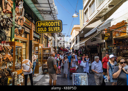 Monastiraki flea market Athens, Greece, Europe, Sep 2017 Stock Photo