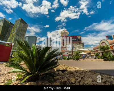 The Strip Las Vegas Stock Photo