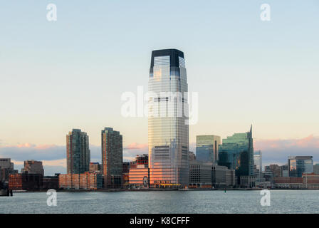 Goldman Sachs Tower in Jersey City in New Jersey, USA Stock Photo