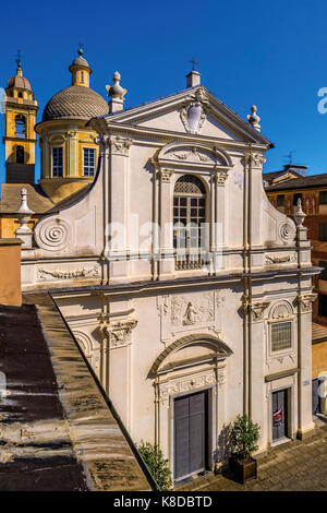 Italy Liguria Chiavari ex Church of San Francesco Stock Photo