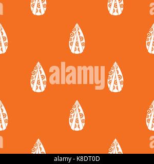 Memorial wreath pattern seamless Stock Vector