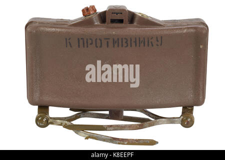 MON-50 soviet, plastic bodied, directional type of anti-personnel mine ...