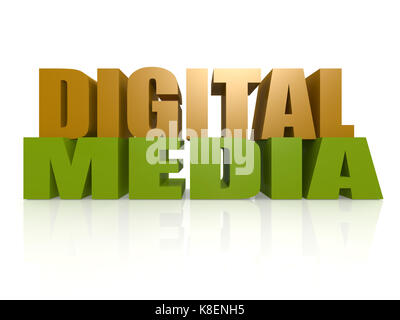 Digital media image with hi-res rendered artwork that could be used for any graphic design. Stock Photo