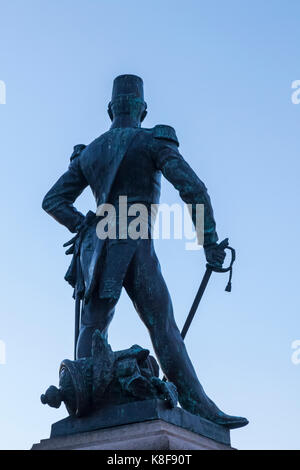 England, East Sussex, Eastbourne, Royal Sussex Regiment War Memorial Stock Photo