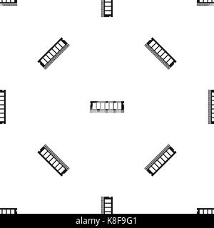 DVD RAM module for the personal computer pattern seamless black Stock Vector
