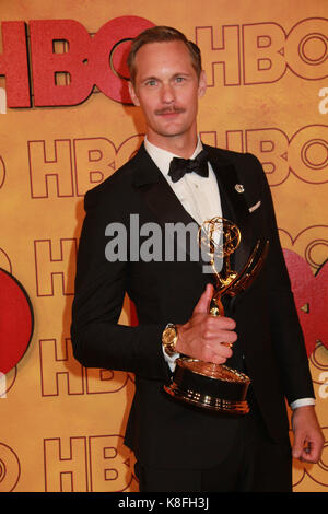 Alexander Skarsgard  09/17/2017 The 69th Annual Primetime Emmy Awards HBO After Party held at the Pacific Design Center in West Hollywood, CA    Photo: Cronos/Hollywood News Stock Photo