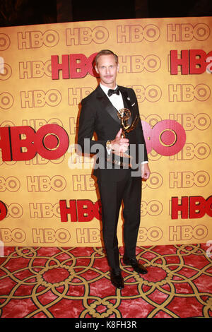 Alexander Skarsgard  09/17/2017 The 69th Annual Primetime Emmy Awards HBO After Party held at the Pacific Design Center in West Hollywood, CA    Photo: Cronos/Hollywood News Stock Photo