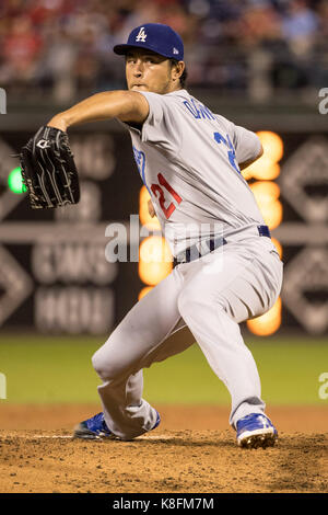 Los Angeles Dodgers' Yu Darvish in a action during a baseball game ...