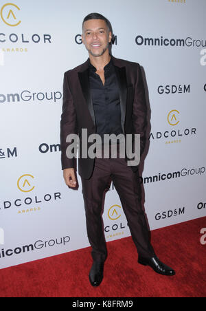 Hollywood, USA. 19th Sep, 2017. Wilson Cruz. 11th Annual AdColor Awards held at The Loews Hollywood Hotel - Dolby Ballroom in Hollywood. Credit: Birdie Thompson/AdMedia/ZUMA Wire/Alamy Live News Stock Photo